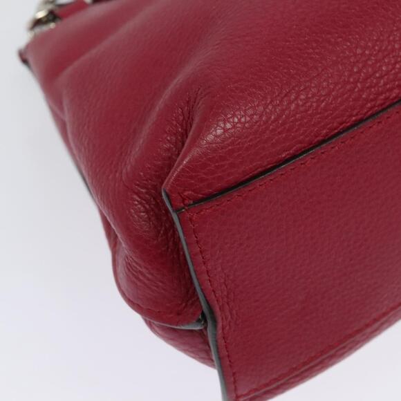 GUCCI Bamboo Daily Hand Bag Leather Pink Silver - Picture 14 of 16